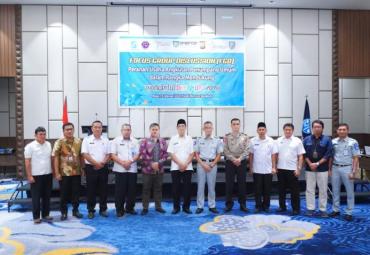 Asisten III Setda Provinsi Bengkulu Gotri Suyanto buka Forum Group Discussion (FGD) yang diselenggarakan Jasa Raharja di Hotel kota Bengkulu, 19/02.