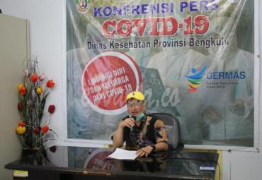 Kepala Dinas Kesehatan provinsi Bengkulu, Herwan Anthoni, M. Kes.