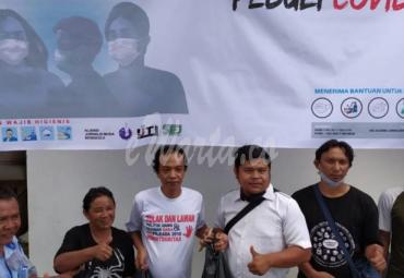 Peduli Covid-19, Jurnalis Membuka Posko pengaduan dan pengumpulan donasi.