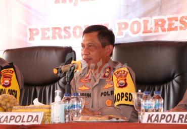 Kapolda Bengkulu Irjen pol Drs Teguh Sarwono