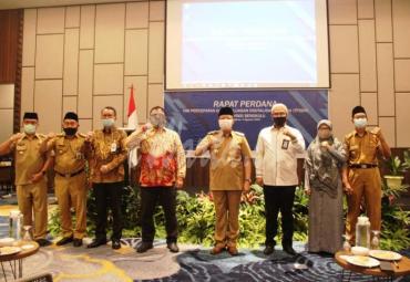 Rapat Perdana Tim Percepatan dan Perluasan Digitalisasi Daerah (TP2DD) Provinsi Bengkulu Bersama Perwakilan Bank Indonesia Bengkulu
