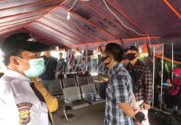 Polres bantu proses  evakuasi