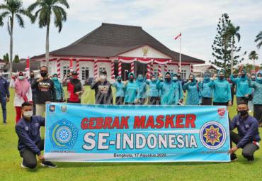 Tim Penggerak Pemberdayaan Kesejahteraan Keluarga (TP PKK) Provinsi Bengkulu bersama Ikatan Keluarga Alumni Pendidikan Tinggi Kepamongprajaan (IKAPTK) Bengkulu