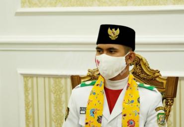 Sudrajat Prawijaya siswa SMA asal Kabupaten Rejang Lebong