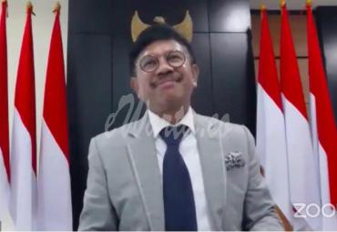 Menteri Komunikasi dan Informatika Johnny G. Plate