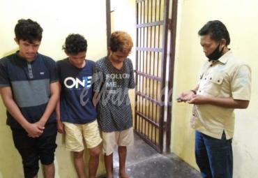 Tersangka pengeroyokan