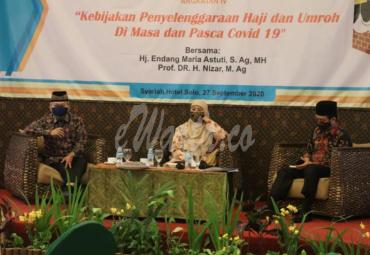 JAMARAH (Jagong Masalah Haji dan Umrah) yang digelar Kantor Wilayah Kementerian Agama Jawa Tengah. 