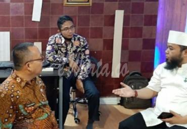 Helmi Hasan Berkunjung ke Kominfosan Kota Bengkulu