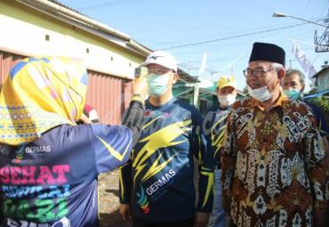 Gubernur Bengkulu Rohidin Mersyah saat kunjungan kerjanya di Kabupaten Rejang Lebong