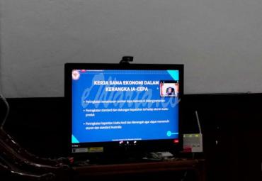 webinar Indonesia -  Australia Business Forum. 