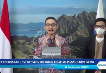 Staf Khusus Menteri Kominfo Bidang Digitalisasi dan SDM, Dedy Permadi