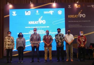 Seminar KreatIPO yang diselenggarakan di Hotel Hilton,  Bandung, Jumat (18/09/2020)