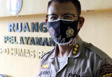 Kabid Humas Polda Bengkulu Kombespol. Sudarno, S.Sos, MH