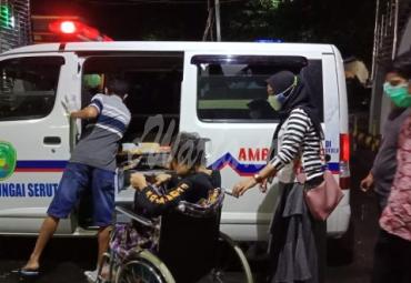 Pemulangan pasien asal kediri