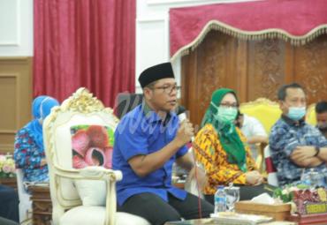 Rapat Tim Terpadu Pemulihan Ekonomi Provinsi Bengkulu secara Virtual