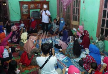 Calon Gubernur Helmi Hasan saat kampanye di Bengkulu Utara