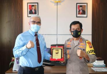 Kapolda Bengkulu Silaturahmi ke BPK dan Bank BI