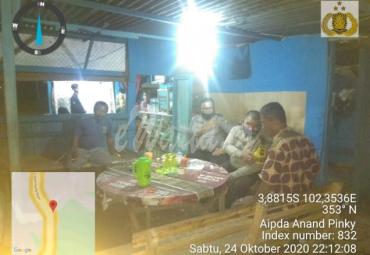Polsek Selebar Tingkatkan Patroli Malam untuk Waspadai Banjir dan Pohon Tumbang