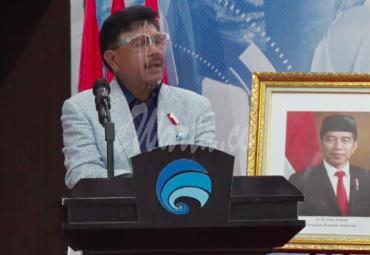 Menteri Kominfo Johnny G. Plate 