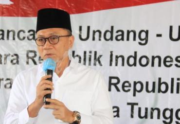 Wakil Ketua MPR RI DR. (H.C) Zulkifli Hasan S.E.,M.M 