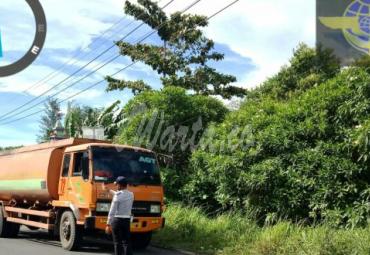 Dishub Razia Truk Tonase Besar yang Masuk Jalan Kota