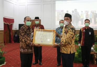 Pemprov Bengkulu Raih Penghargaan Pelayanan Publik Berbasis HAM 2020