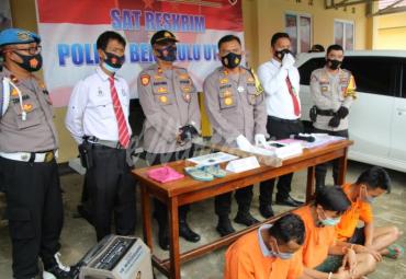 Polres Bengkulu Utara Amankan 3 Tersangka Pembunuhan Warga Toraja