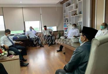 Direktur Pendidikan Tinggi Keagamaan Islam (Diktis), Suyitno, saat memberikan arahan terkait program tahun anggaran 2021 di depan para Kepala Subdirektorat Diktis, Kepala Seksi dan pejabat fungsional tertentu (JFT) di Jakarta, Selasa (05/01).