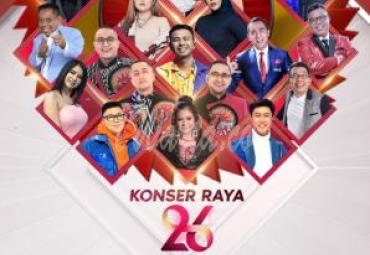 Kolaborasi Lintas Genre Warnai Konser Raya 26 Tahun Indosiar