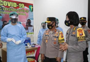 Polda Bengkulu Akan Tindak Tegas Penyebar Hoax Vaksinasi Covid-19