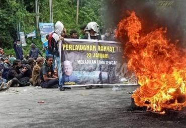 Mahasiswa Wija To Luwu Tuntut Pemekaran Kabupaten Luwu Tengah