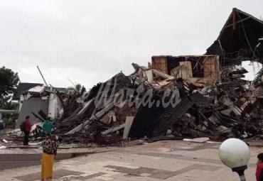 Gempa Bumi Berkekuatan M 6.2 Guncang Majene, Kantor Gubernur Ambruk