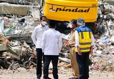 Presiden Kunjungi Wilayah Terdampak Gempa Sulbar Foto @Jokowi