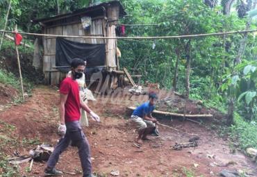 Polsek PUT Evakuasi Temuan Kerangka Manusia di Binduriang