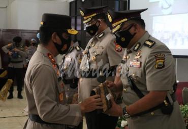Sertijab Tujuh PJU Polda Bengkulu