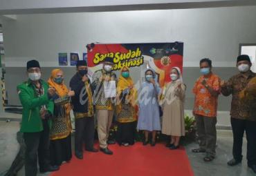 Ribuan Tokoh Lintas Agama Mulai Divaksin