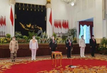 Pelantikan Gubernur Bengkulu periode 2021-2024