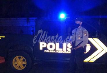 Polsek Kedurang Rutin Patroli Blue Light