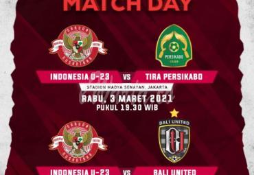  Horee!! “Timnas U-23 Match Day” Akan Hadir Obati Kerinduan Sepak Bola