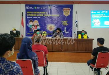 Ratusan Pegawai BPKP Bengkulu Divaksin
