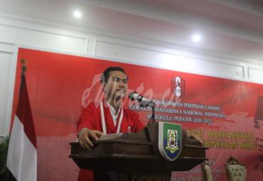 Ketua Cabang GMNI Bengkulu Sudi Sumberta Simarmata
