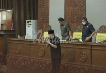 Gubernur Sampaikan Laporan Keterangan Pertanggungjawaban 2020 ke Dewan