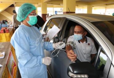 Polda Bengkulu Ambil Bagian 25 Polda Jalani Vaksinasi Astra Zeneca