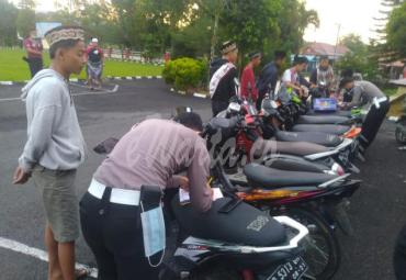 Terjaring Bali, Puluhan Motor di Kepahiang Ditahan Tiga Bulan