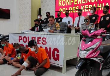 Empat Pelaku Curanmor Spesialis Masjid Diamankan Polisi