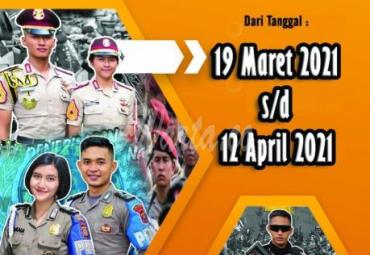 Pendaftar Penerimaan Polri untuk Lulusan SMA Tahun 2021 Diperpanjang