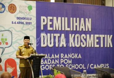 Hadiri Pemilihan Duta Kosmetik, Gubernur: Jangan Gunakan Kosmetik Berbahaya