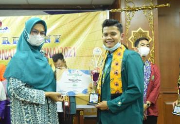 Mahasiswa IAIN Bengkulu Rebut Juara III Pidato Tingkat Nasional