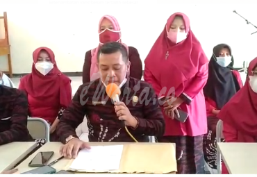 Jumpa pers Kepsek SMAN 1 Bengkulu Tengah