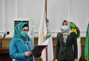 Ketua TP PKK Derta Wahyulin